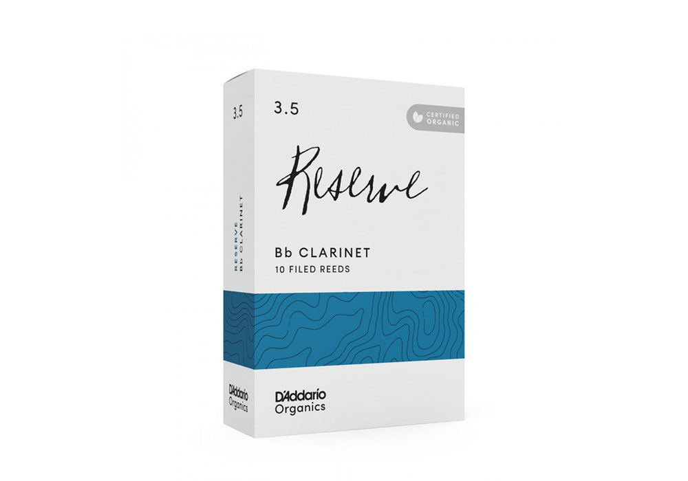 ダダリオ B♭クラリネットリードオーガニック レゼルヴ｜ 管楽器専門店