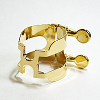 ダダリオ アルトサックスリガチャー＆キャップHシリーズ ゴールド