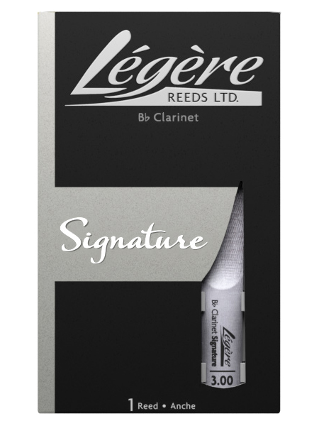 Légère B♭クラリネットリード 3.25 European Cut 2個 Légère B