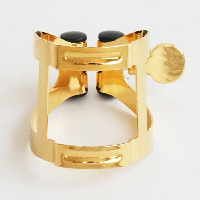 バンドレン アルトサックスリガチャー＆キャップM/O ゴールド LC57GP