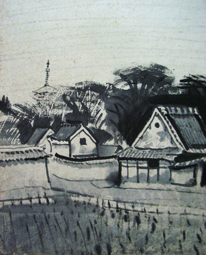 Web書画ミュージアム 杉本健吉 大和風景