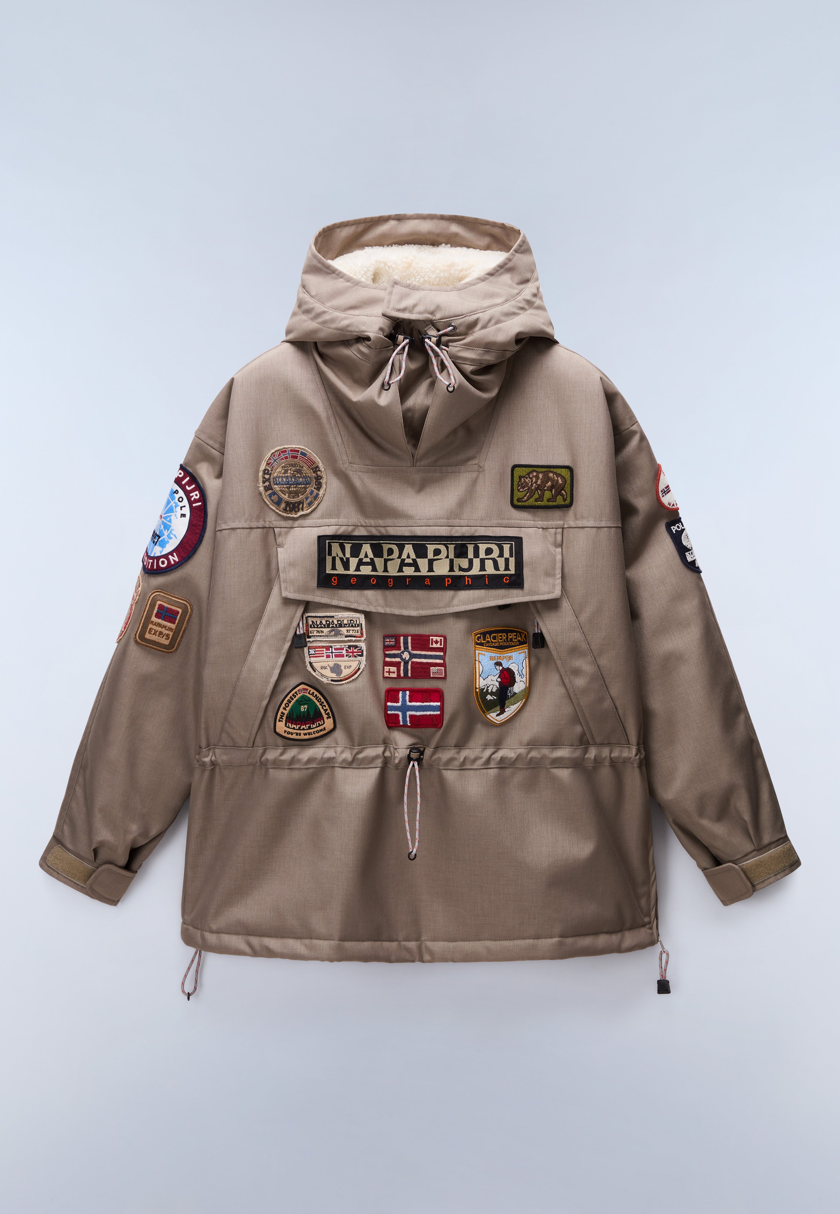 Skidoo 1990 Patch Anorak Jacket | Anoraks | Napapijri IE
