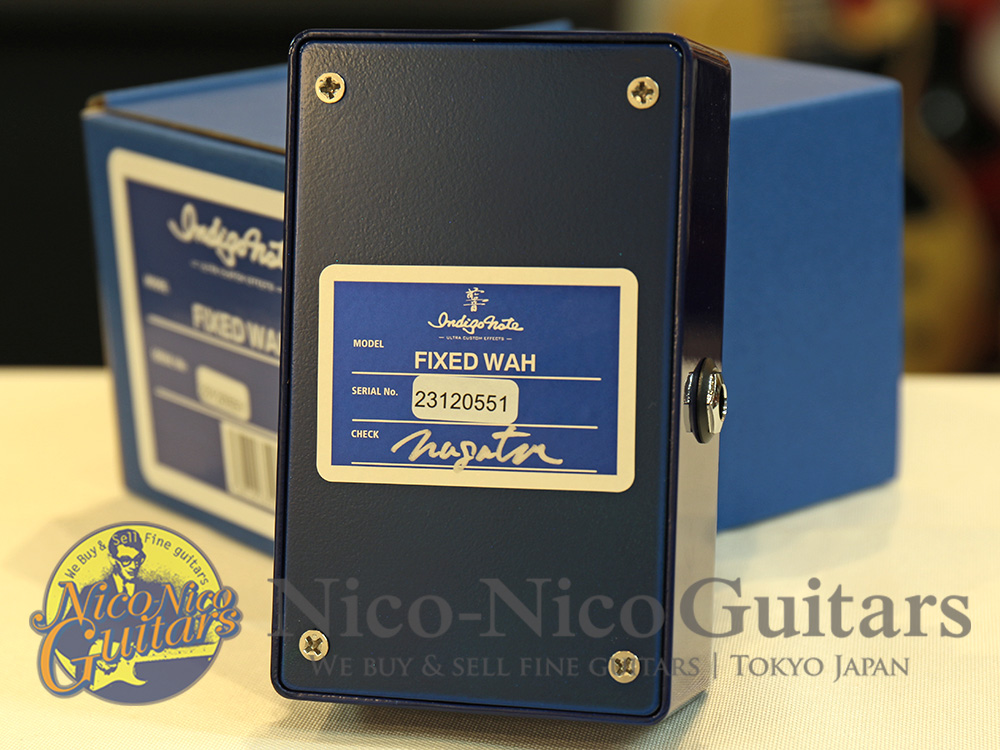 ほぼ新品】Indigo Note fixed wah 新品未使用］Indigo Note FIXED WAH