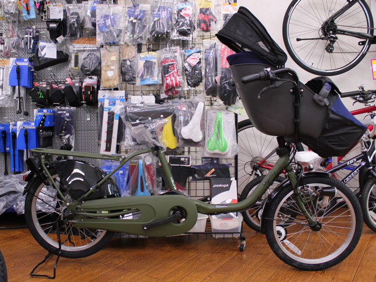 パナソニック製の3人乗り対応電動自転車ギュットクルーム・EXが入荷