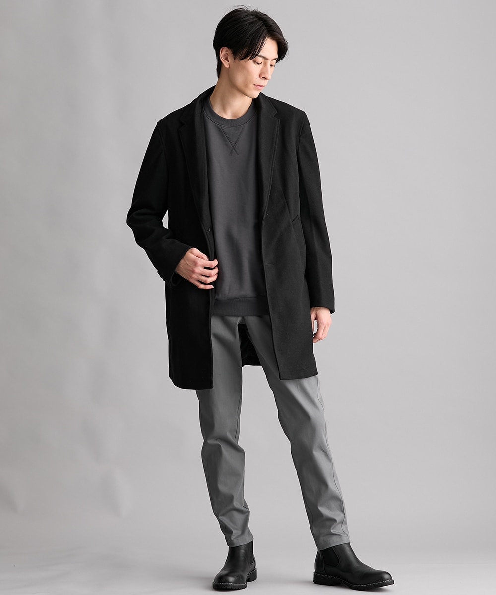 メルトン シングルチェスターコート 通販【ニッセン】