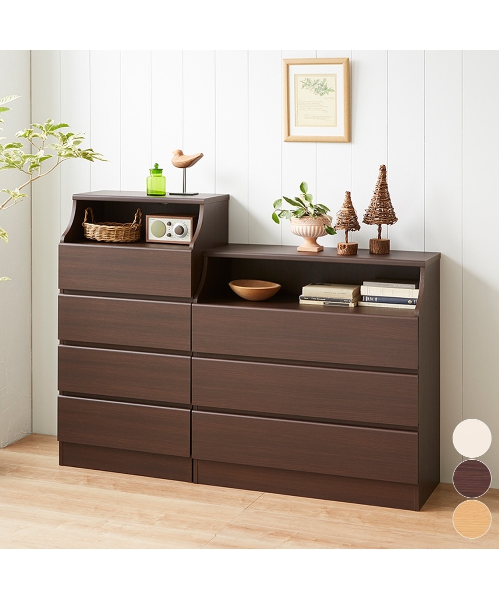 組み立て簡単チェスト【幅44cmー90cm】 通販【ニッセン】