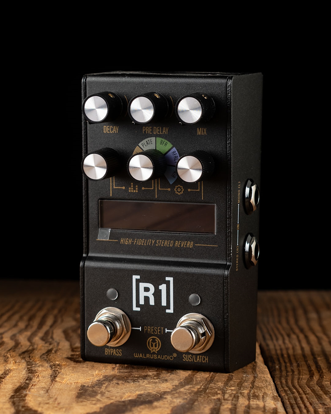 Walrus Audio R1 MKII MAKO Series High-Fidelity Stereo Reverb Pedal
