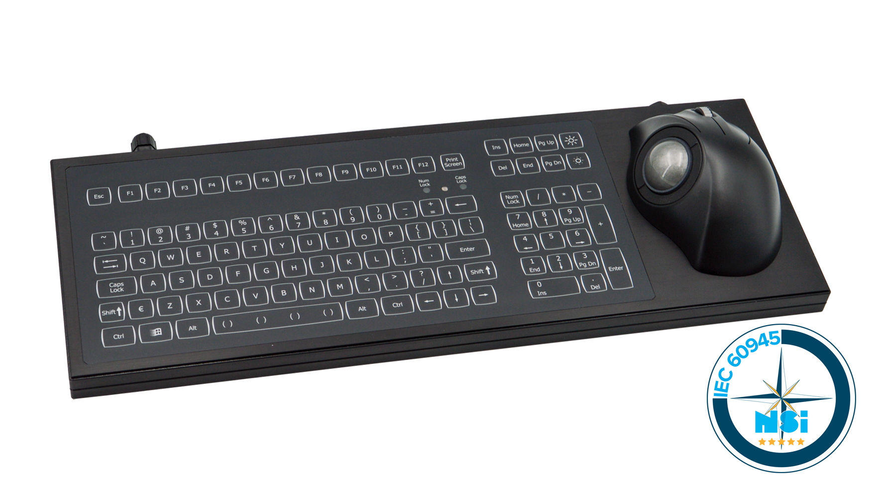 KSGE103 Keyboard now IEC 60945 Certified | NSI