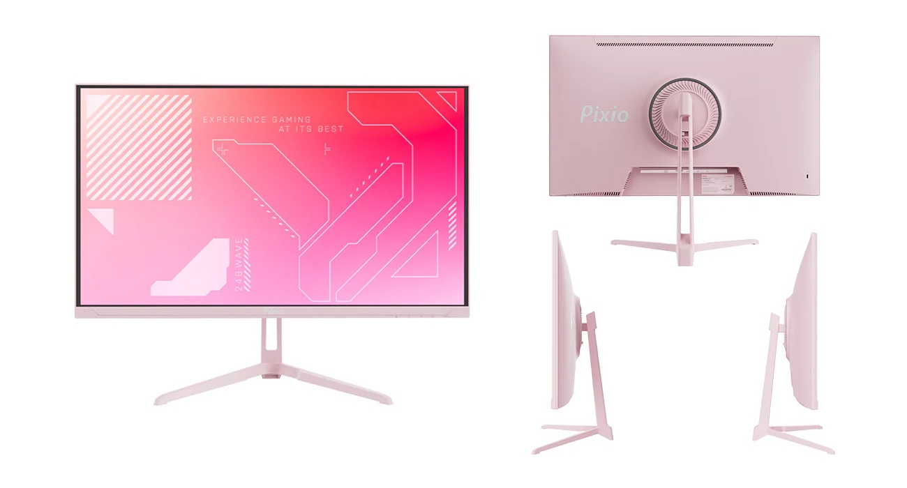 PX248WAVEW-O ゲーミングモニター PX248 Wave ホワイト ［23.8型 /フル