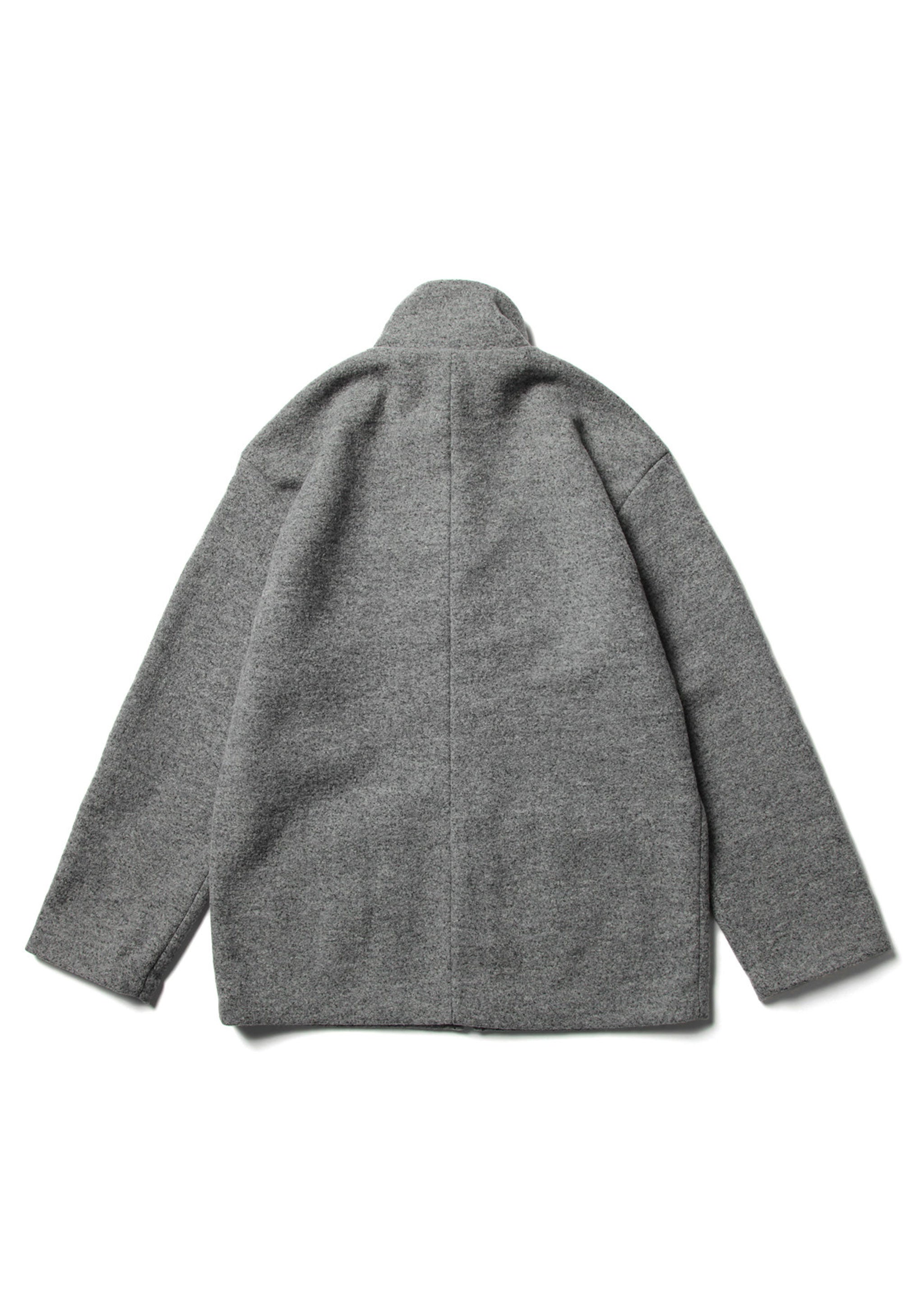 AURALEE - WOOL LING YARN MILLED JERSEY ZIP BLOUSON – SOLAR MTP