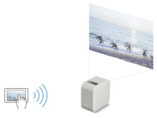 LSPX-P1 特長 : コンテンツの新しい楽しみ方 | ビデオプロジェクター
