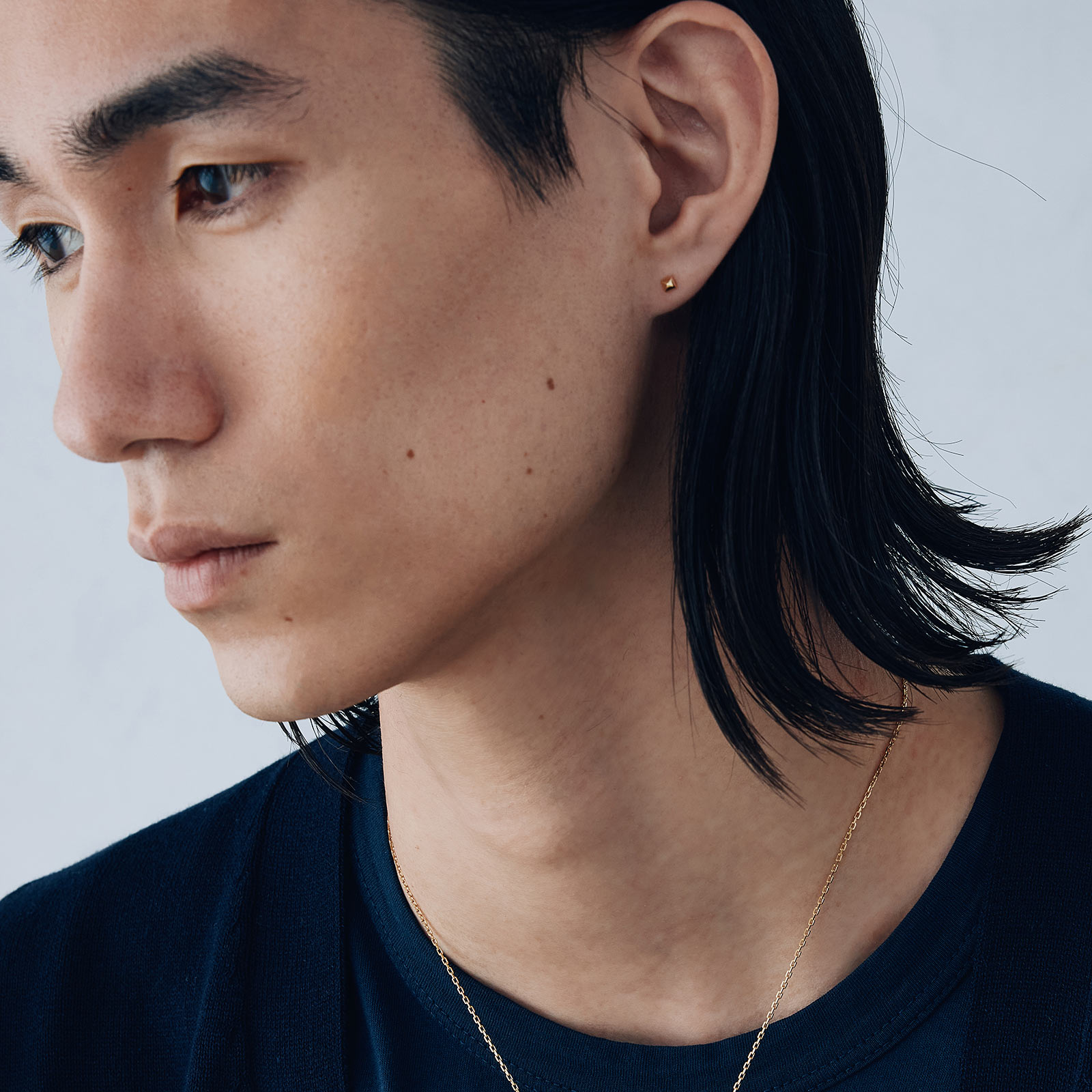 SYMPATHY OF SOUL（シンパシーオブソウル） Tiny Pyramid Stud Pierce