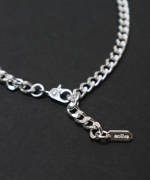 mollive モリーヴ SILVER CHAIN NECKLACE PEARL - SE7EN