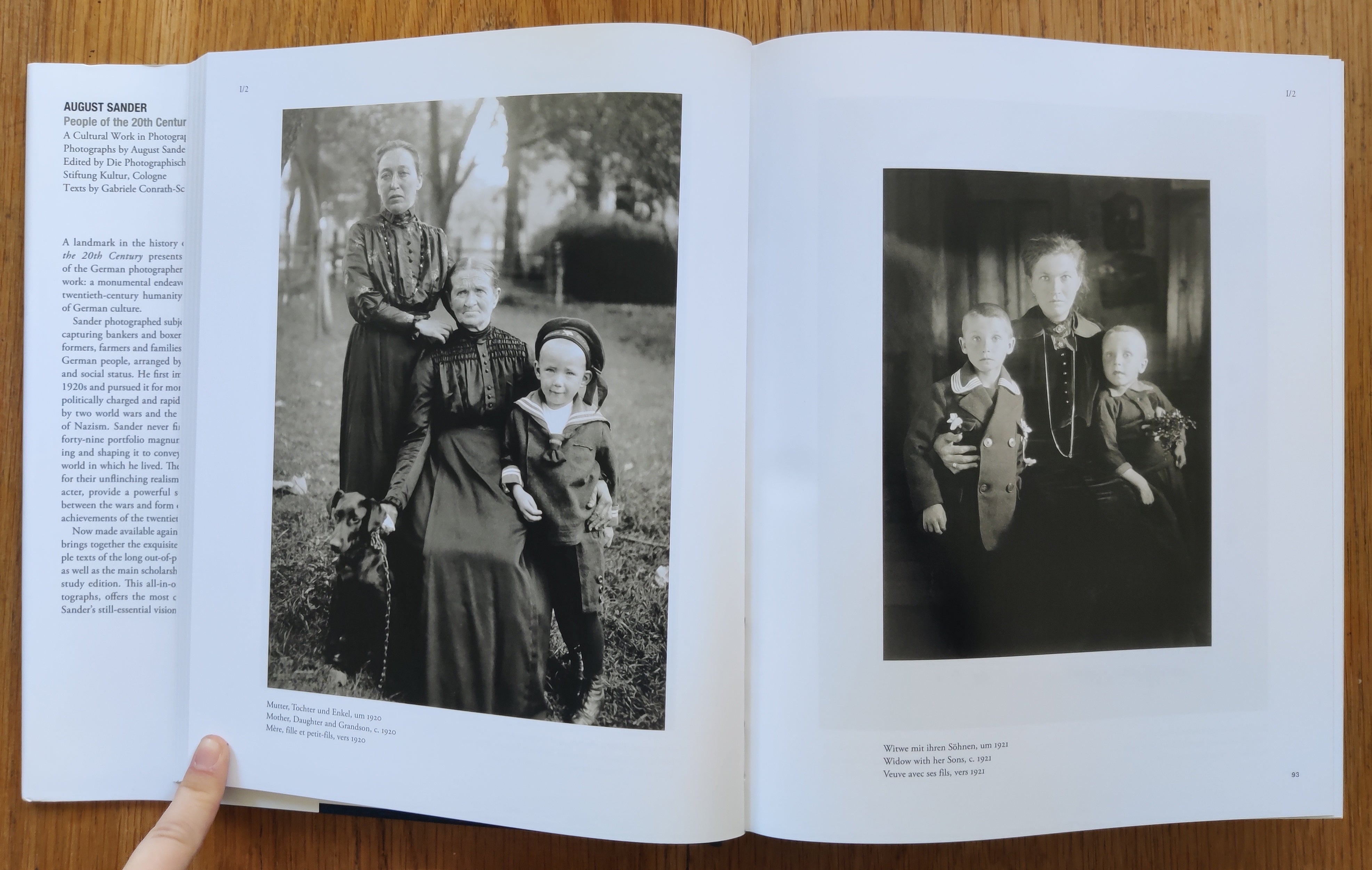 Buy People of the 20th Century by August Sander Online – Setanta Books