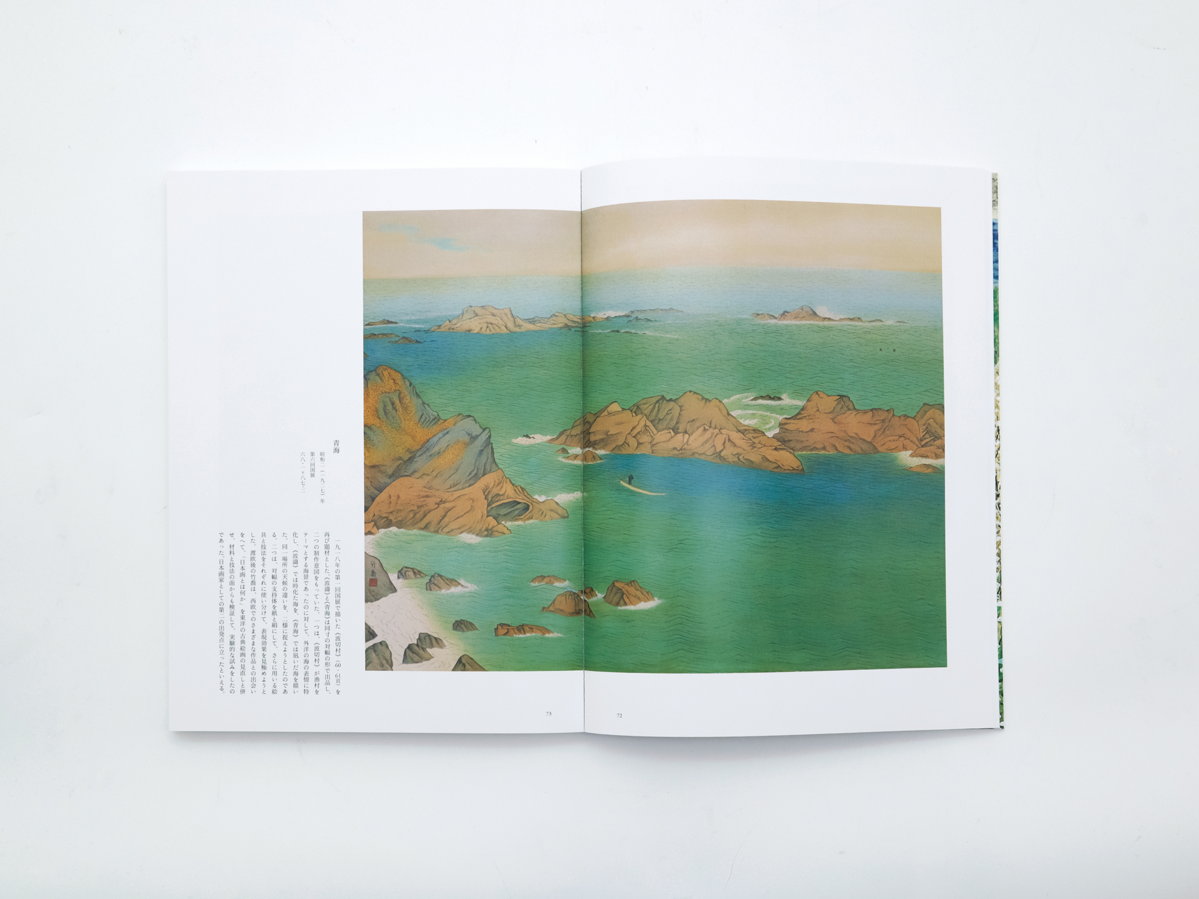 笠岡市立竹喬美術館名品集 うつりゆく自然を描く 小野竹喬の世界｜青幻