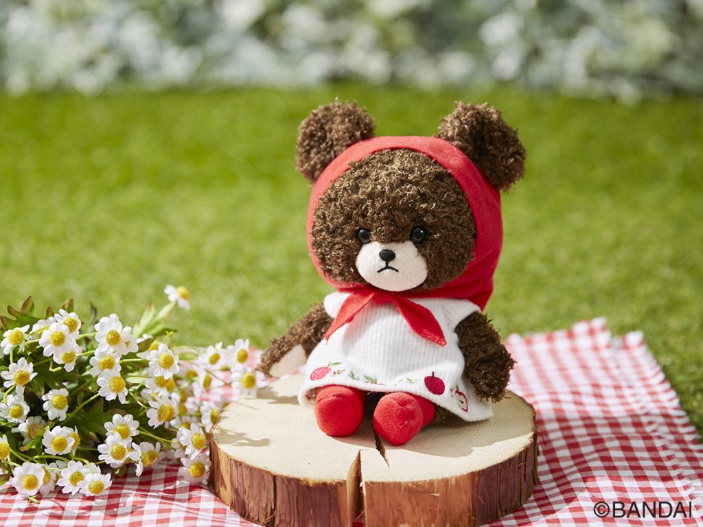 くまのがっこう】モコモコジャッキー アップルガール | ぬいぐるみの