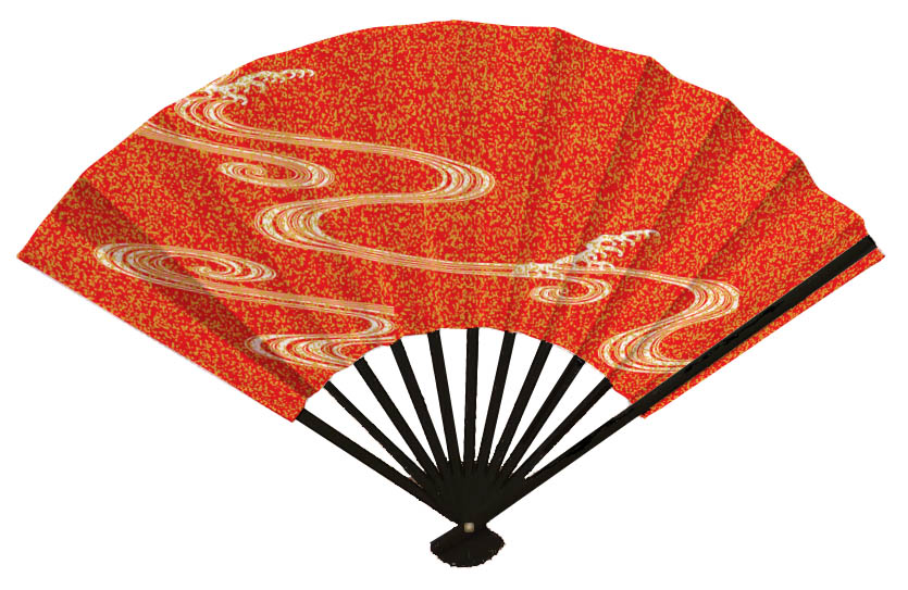 A805菓子器 金蒔絵 扇子 時代物 傷有【＃ A805菓子器 金蒔絵 扇子