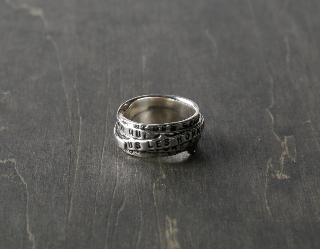 Les hommes 愛の詩集｜RING｜SERGE THORAVAL-セルジュ・トラヴァル