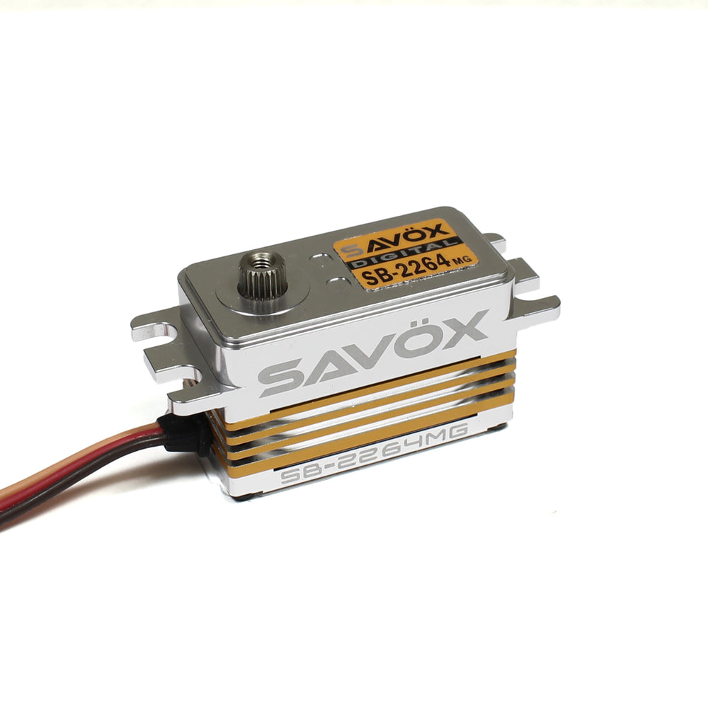 Low Profile HV Brushless Servo .085sec / 208.3oz @ 7.4V – Savox USA