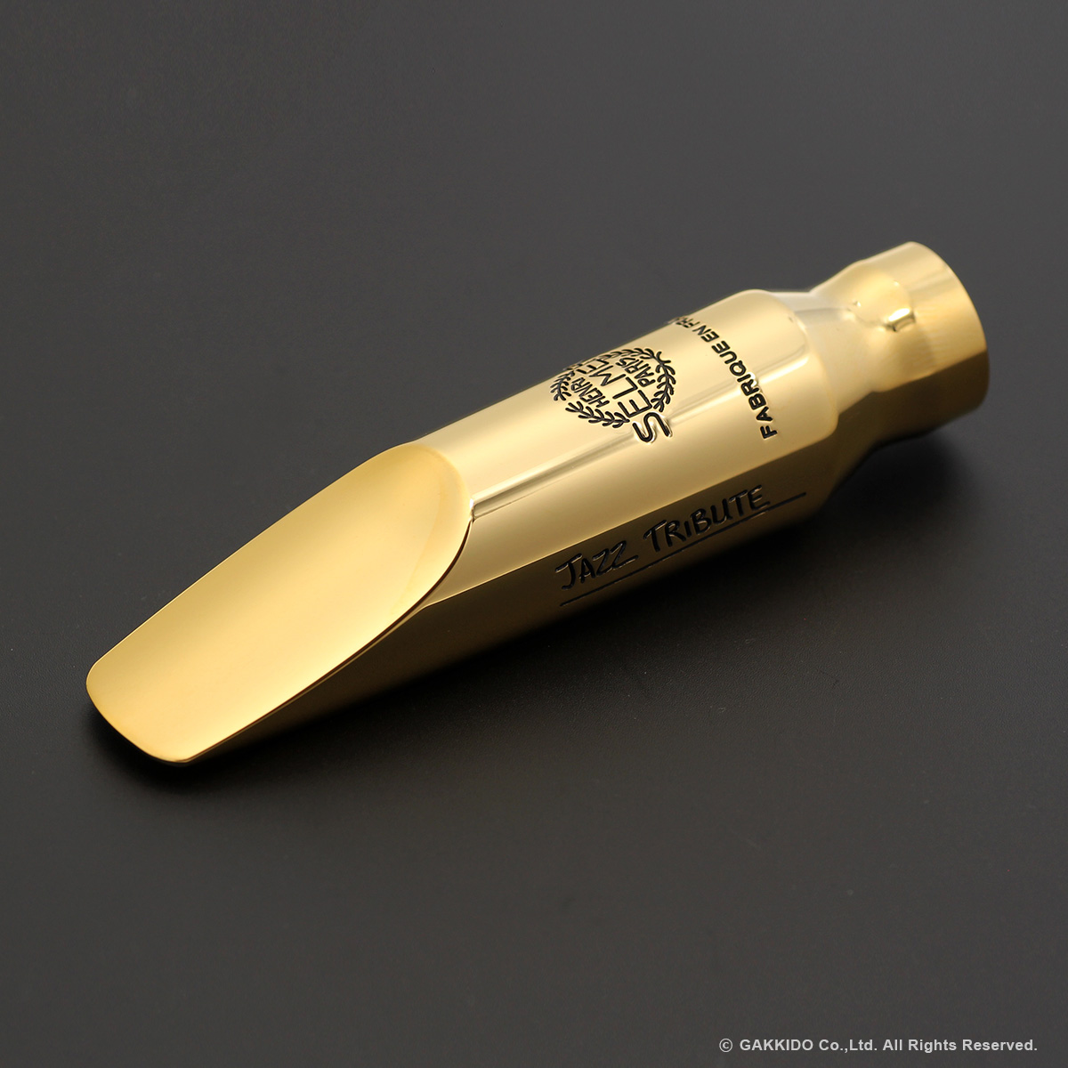 H.SELMER JAZZ TRIBUTE テナーサックス用メタルマウスピース 【Gold