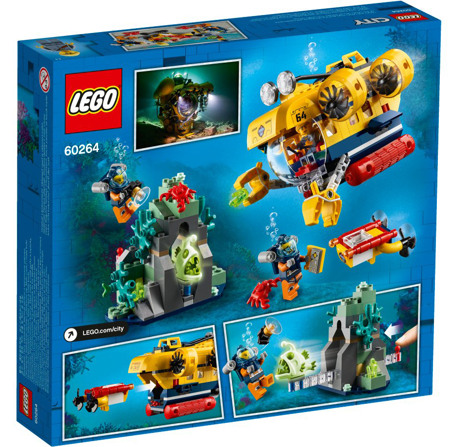 60264 The Ocean Exploration Submarine - South African Fans of LEGOⓇ