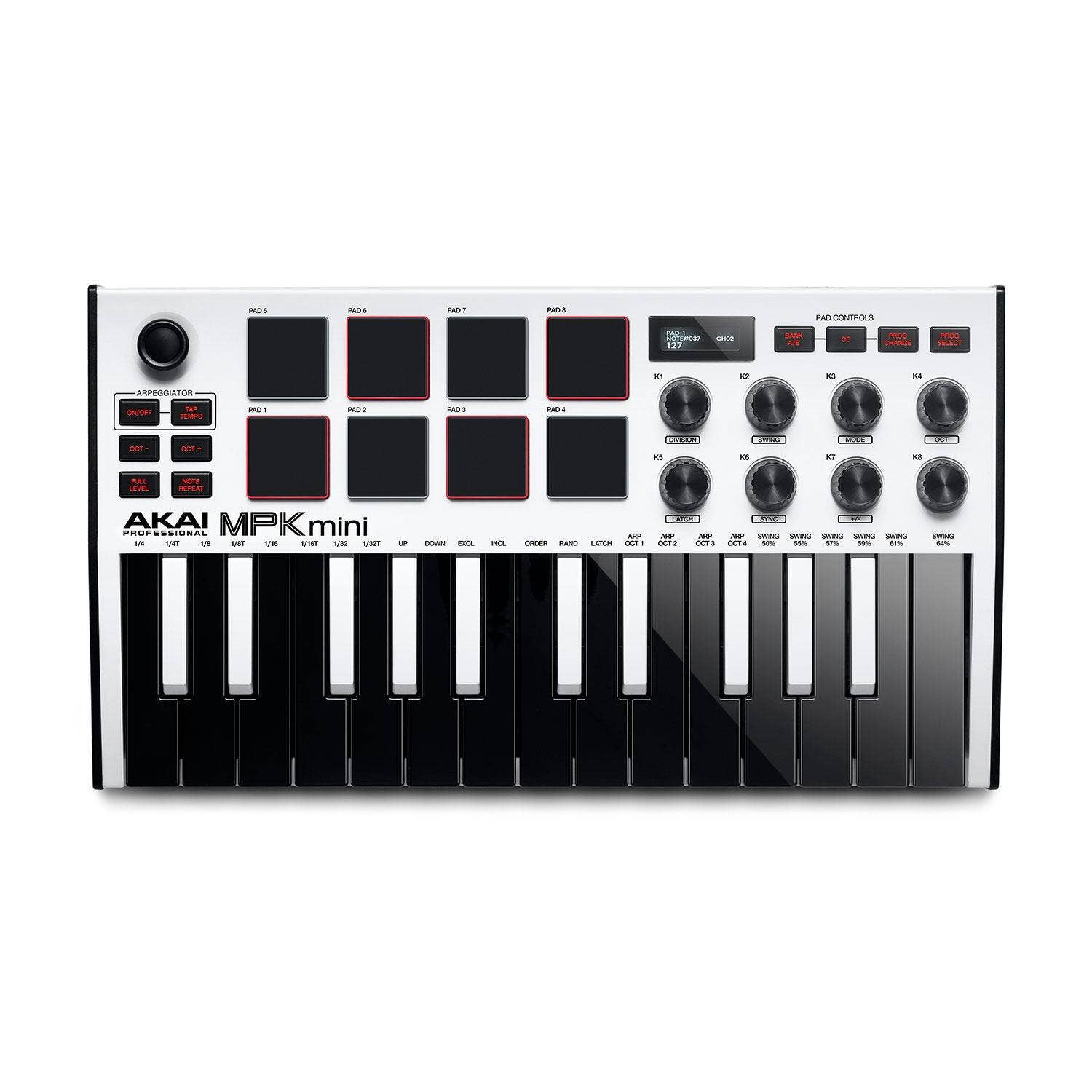 Buy sasku Akai MPK Mini MK3 25-Key Keyboard Controller (White