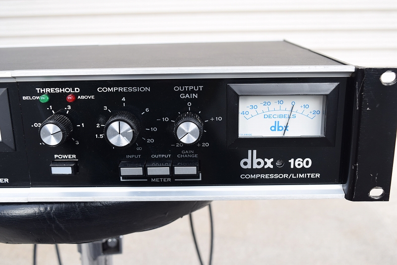中古音響機材 DBX 160 ビンテージコンプレッサー 2台セット 通信販売