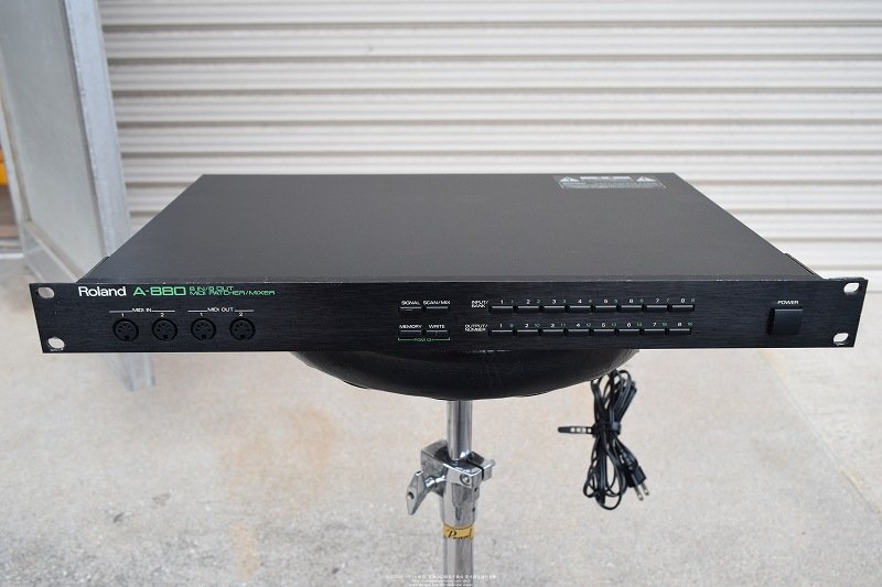 中古 ROLAND ローランド A-880 MIDIパッチ】山陽電子商会 第弐録音機材倉庫