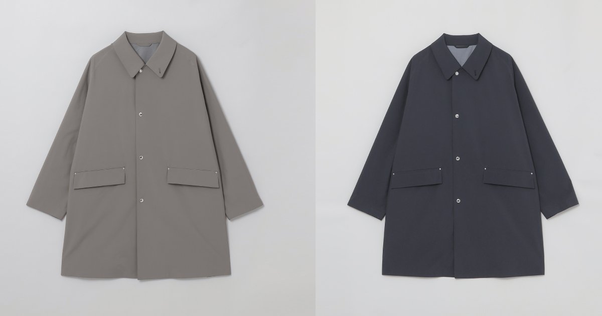 マッキントッシュ フィロソフィー」メンズ『超音波無縫製コート』3月13