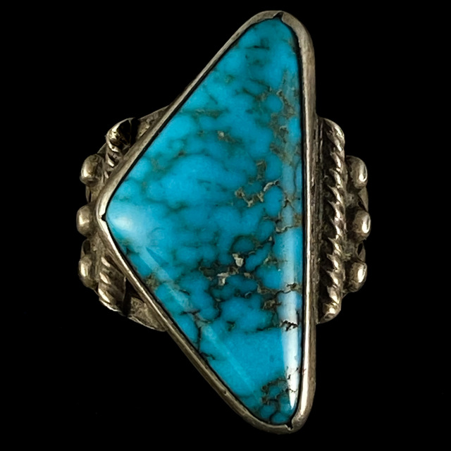 インディアンジュエリー ビンテージ リング70 | ターコイズ・メンズ