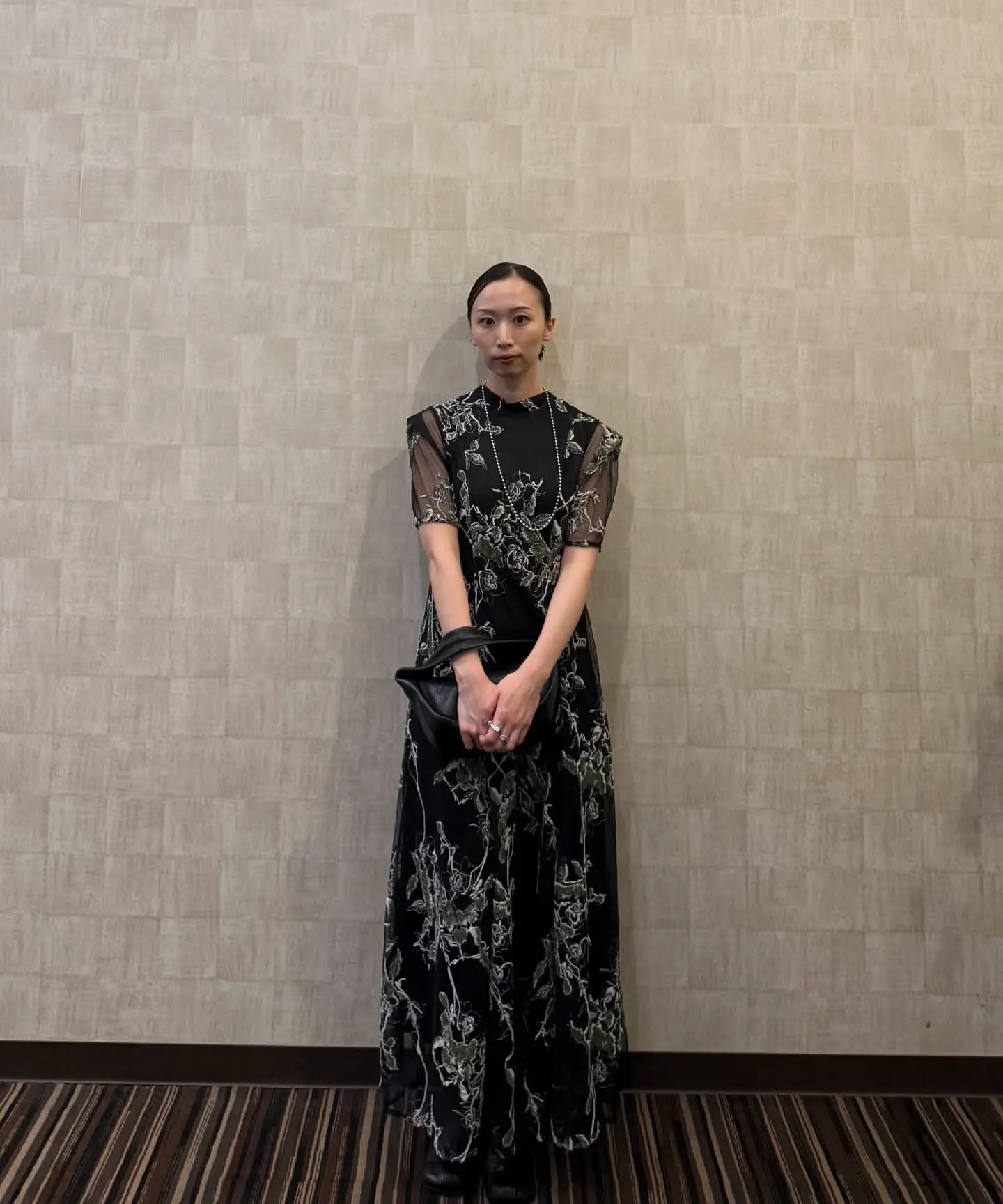 Sサイズ】2WAY WILD ROSE CANVAS ART DRESS Ameri VINTAGE（アメリ