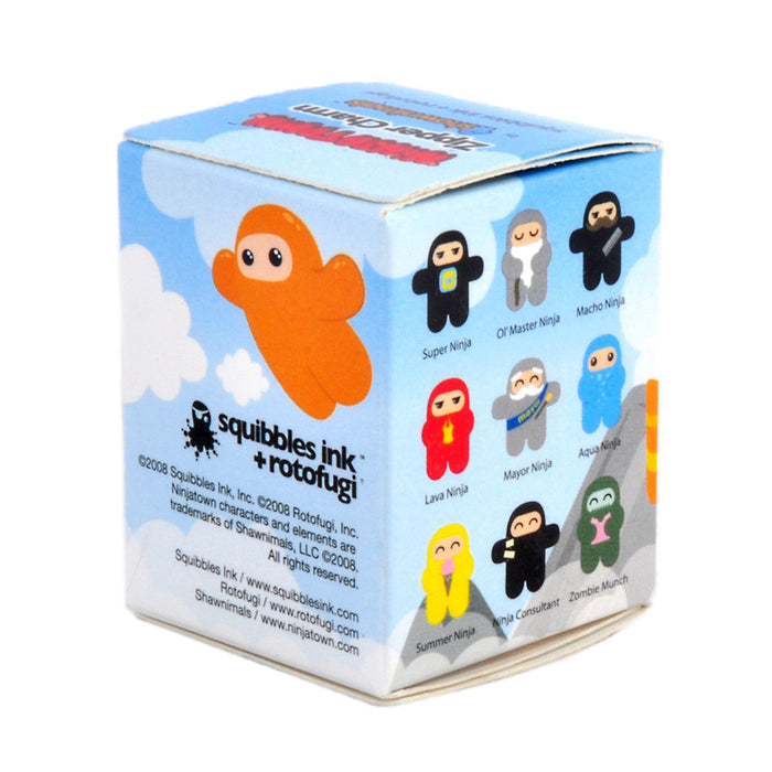 Ninjatown Zipper Charms — Shawnimals