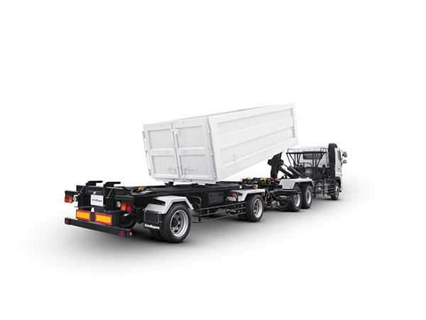 脱着ボデートラック「アームロール®」用 GVW20トン車級コンテナ運搬