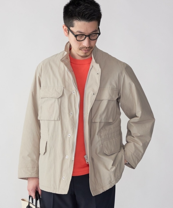 SHIPS: ライト ナイロン 中綿 M-65 ミリタリー ブルゾン｜ SHIPS 公式