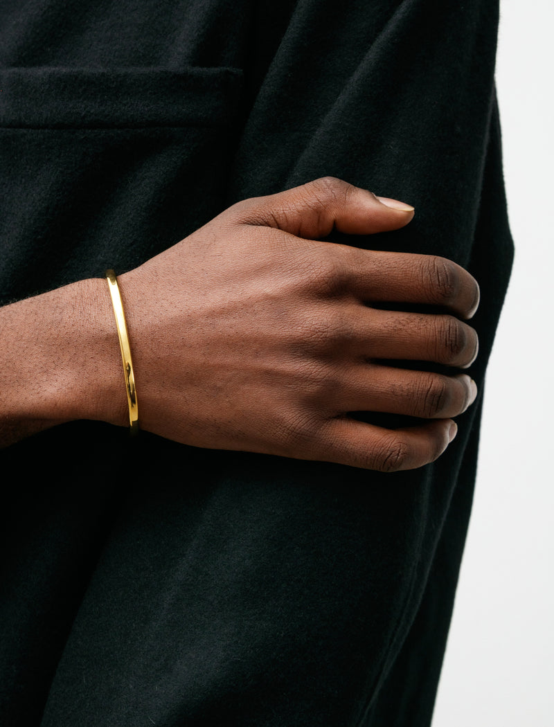 All Blues Rope Necklace Thick Polished Gold – Neighbour