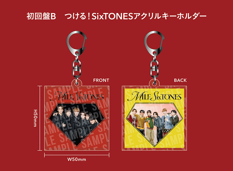 来年1月21日(水)発売 SixTONESベストアルバム「MILESixTONES -Best
