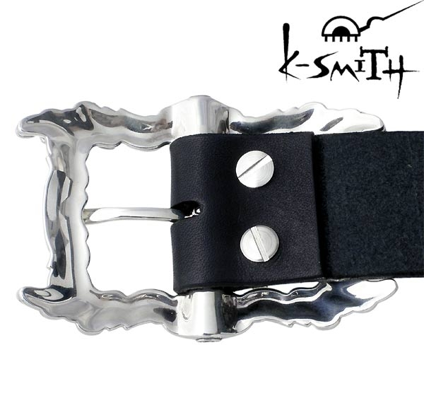 K-SMITH(ケースミス) シルバーバックル & ベルト キュービック メンズ
