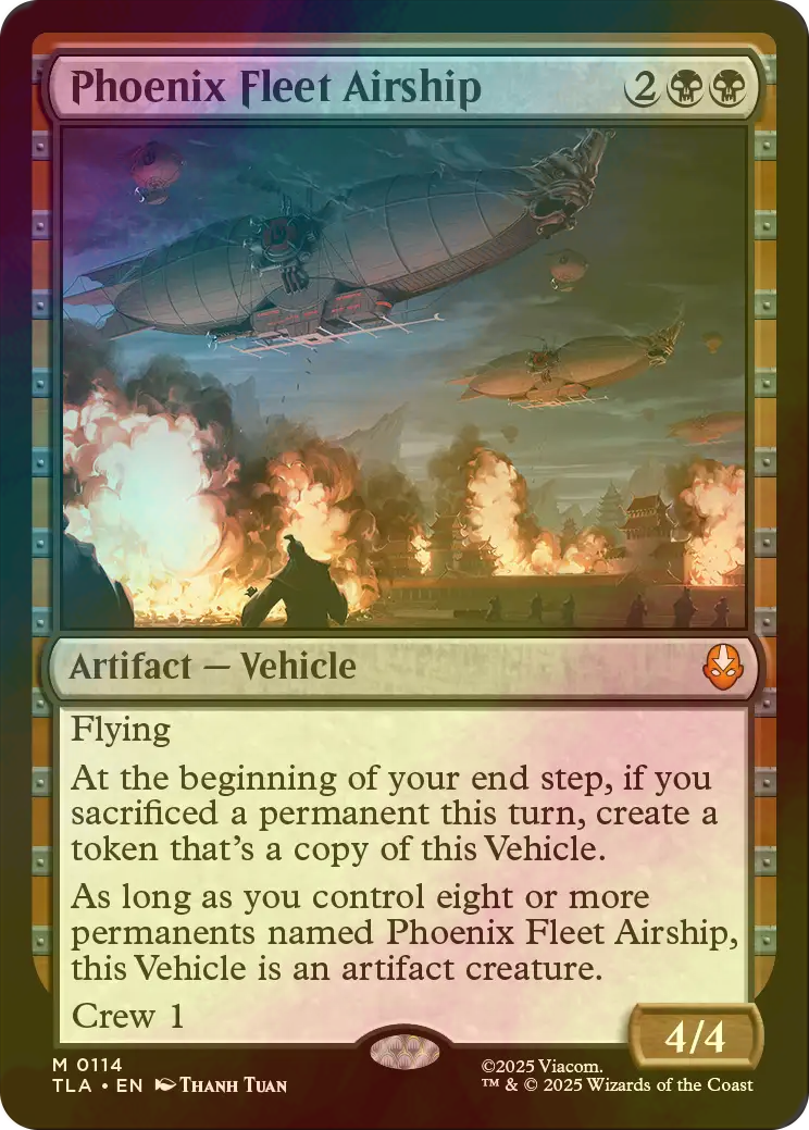 不死鳥艦隊の飛行船 英語版 4枚組 不死鳥艦隊の飛行船/Phoenix Fleet