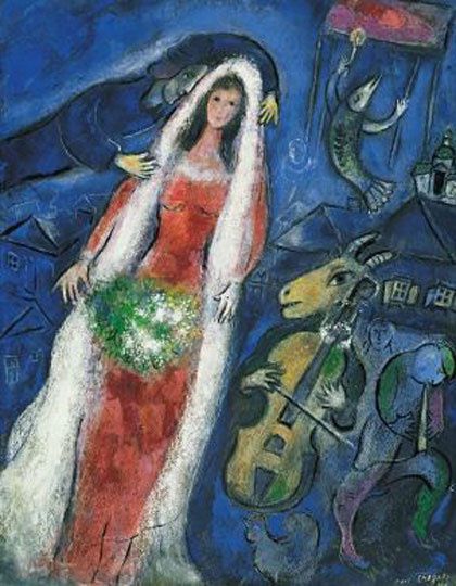 La Mariée (1950): The Story of Marc Chagall's Revered Artwork