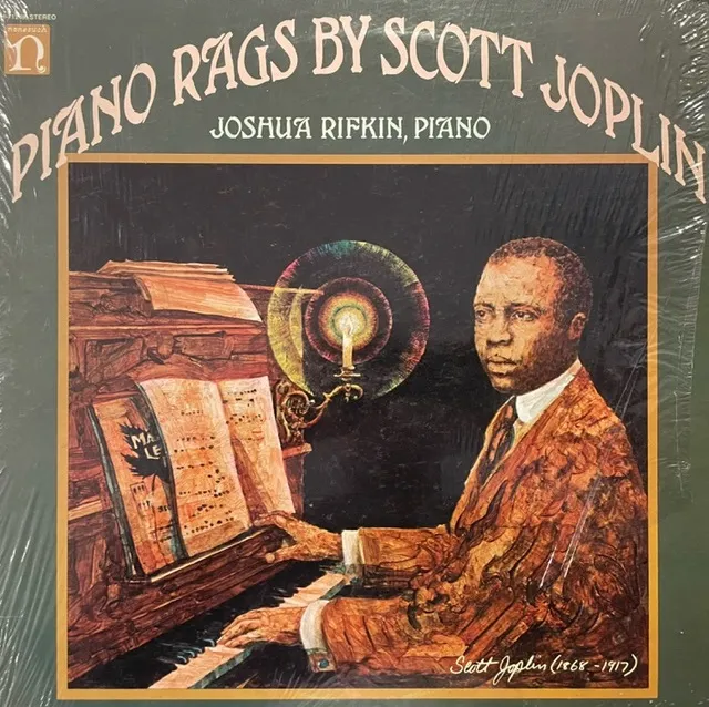 SCOTT JOPLIN, JOSHUA RIFKIN / PIANO RAGS [LP - H-71248]：JAZZ