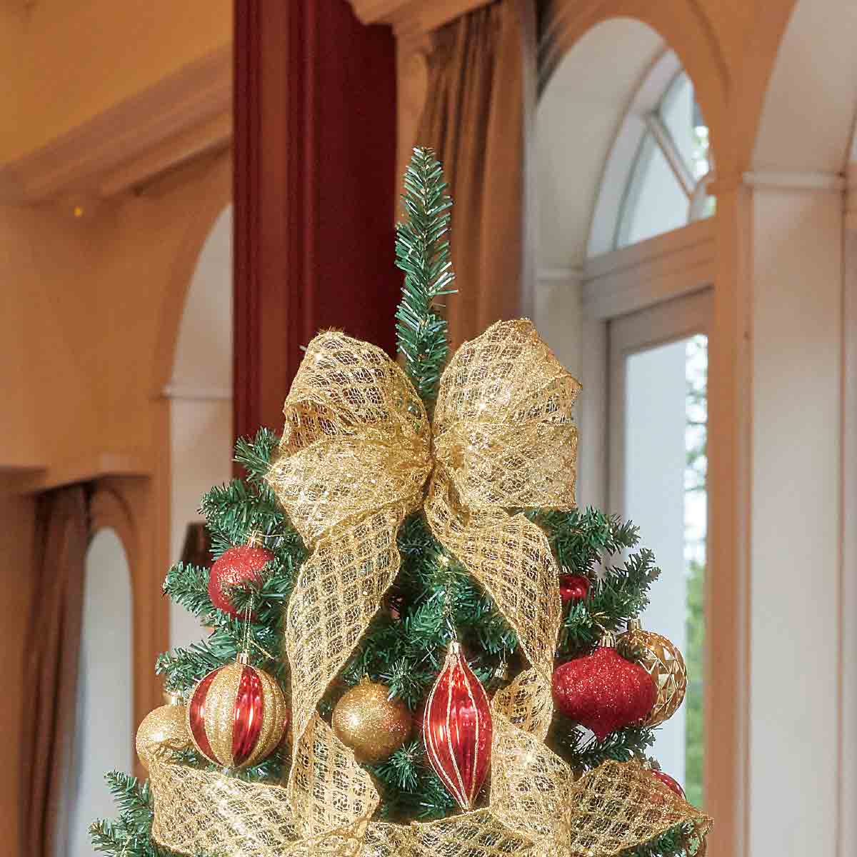 コンチネンタルクリスマスツリーセット ゴールド 180cm 楽天市場