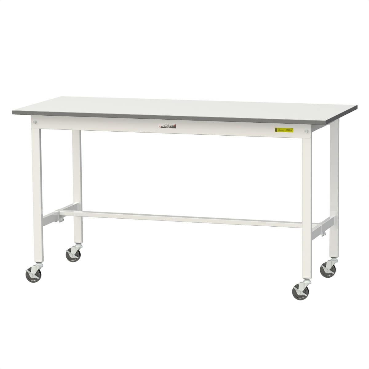 作業台 軽量タイプ 移動式 高さ82.5cm 均等耐荷重128kg (自重含む) 幅