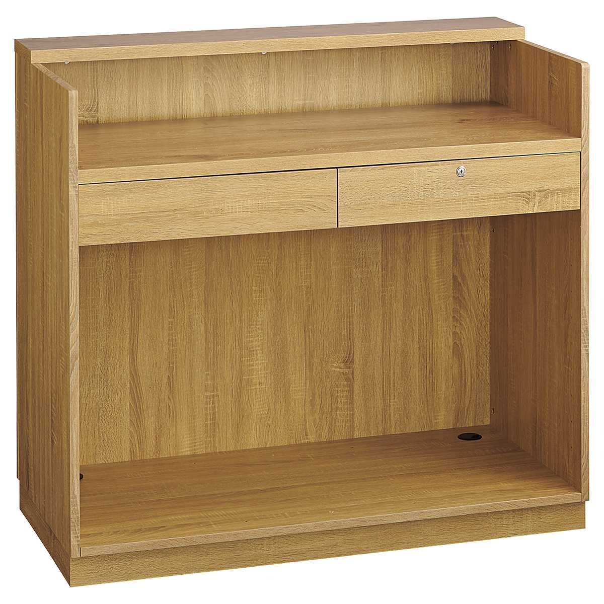 レジカウンター 小天板タイプ 幅120cm ラスティック柄〔ストエキ