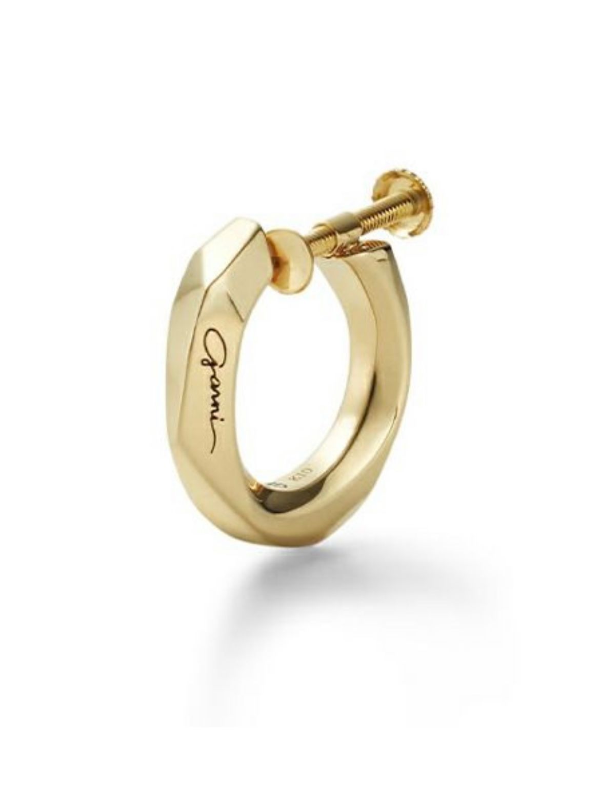 GARNI - 【取り寄せ】【片耳用】 K10 クロッケリーイヤリング Lサイズ