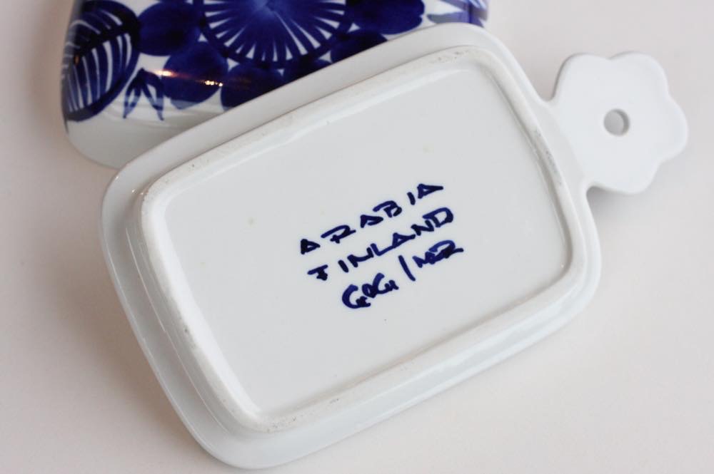 ARABIA/アラビアAHOLA/アホラVenus/パフケース ビンテージARABIA