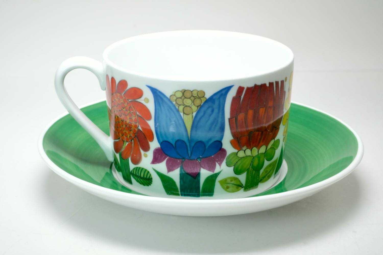 Gustavsberg/グスタフスベリ/TAHITI/タヒチ/ティーカップ＆ソーサー