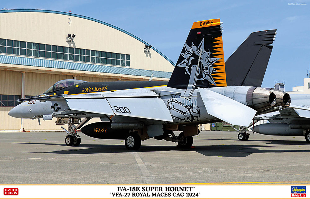 F/A-18E Super Hornet 'VFA-27 Royal Maces CAG 2024' Hasegawa 07537