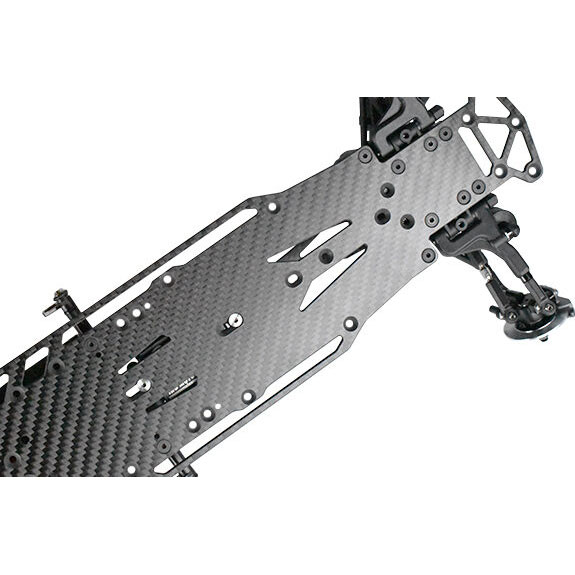 RDX用 カーボン製 メインシャーシ&アッパーデッキセット [D1-CGS01