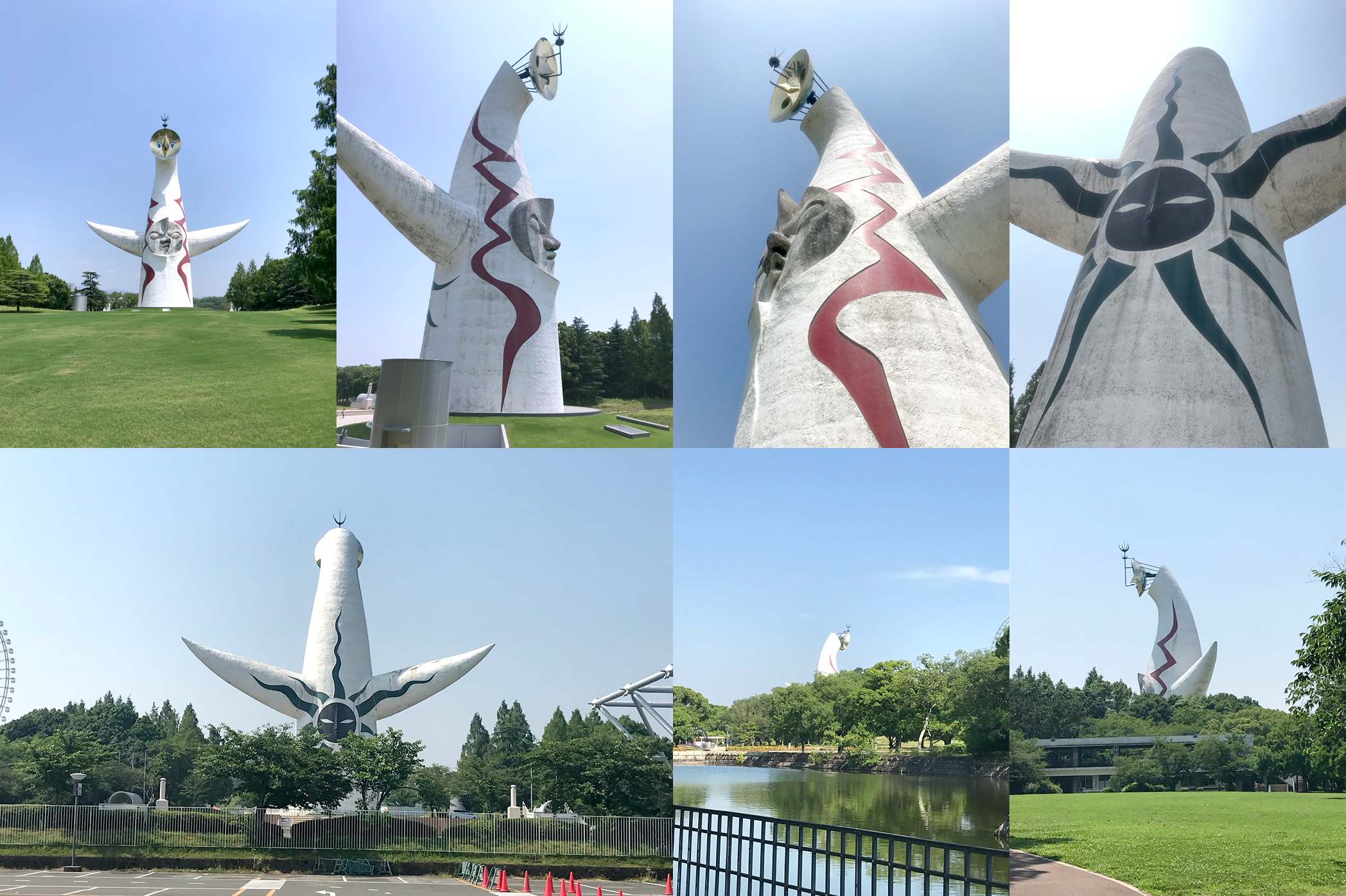 太陽の塔 岡本太郎 1970年 大阪万博 /ミニチュア オブジェ アート 置物