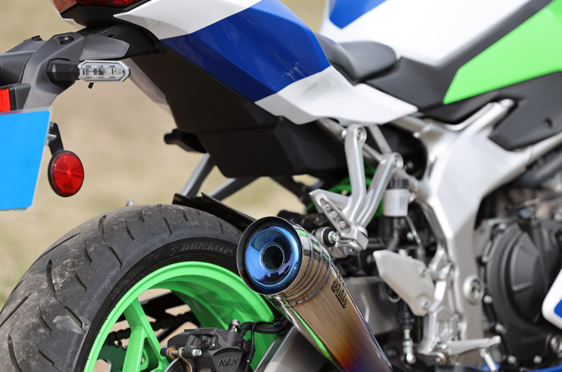 23~Ninja ZX-4R SE/RR (8BL-ZX400P) POWERBOX メガホン サイレンサー